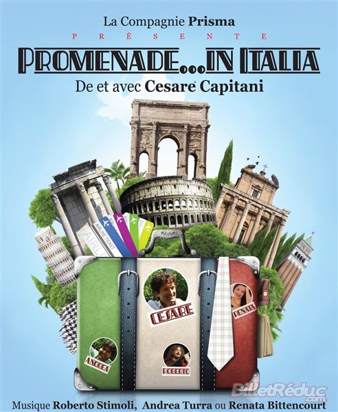 Affiche Promenade in Italia